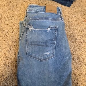 American Eagle Ripped Skinny Jeans
